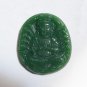 .Hand-carved Mongolian jade thousand hands guanyin, elliptical talisman necklace pendant