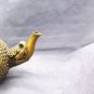 Brass gold-plated jug - teapot (in the year of qianlong). Dragon mouth (rat) - town house.