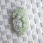Hand-carved - natural blue field white green jade gold COINS. (amulet) pendant necklace.