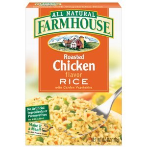 Farmhouse, Roasted Chicken Flavored Rice, 6oz Box (Pack of 6)