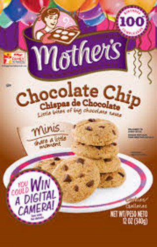 Mini Chocolate Chip Cookies – Like Mother, Like Daughter