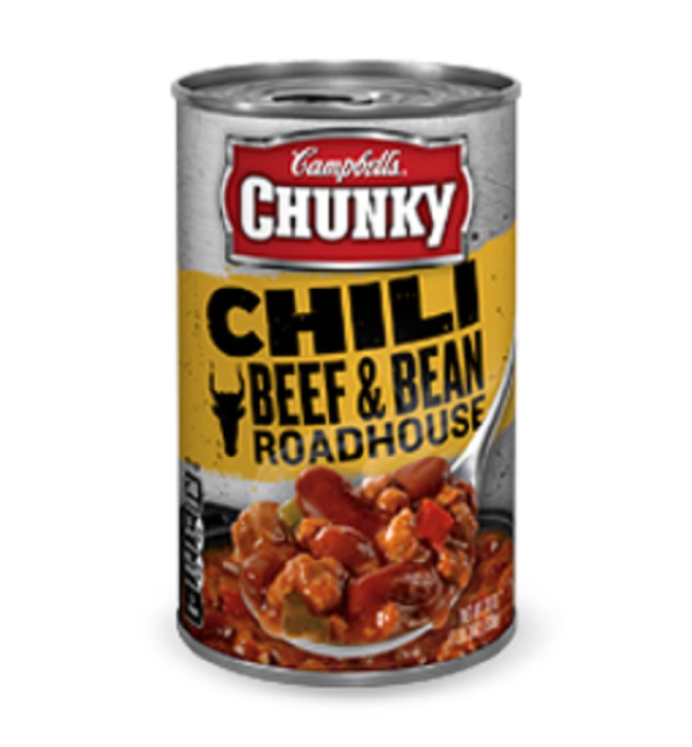 Campbells Chunky Beef And Bean Roadhouse Chili 142oz Can