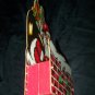 Vintage 50s SANTA CLAUS Wood Box Treat Card Caddy JAPAN
