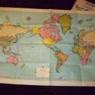 Vintage 50s BURRY'S COOKIES Rand McNally Premium MAP