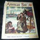 Vintage AMERICAN BOY May 1935 Magazine ARCTIC EXPLORERS
