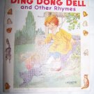 Vintage DING DONG DELL & Other Rhymes Linenette Book