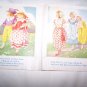 Vintage DING DONG DELL & Other Rhymes Linenette Book