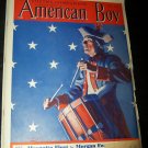 Vintage AMERICAN BOY July 1936 Magazine USA Drummer Boy