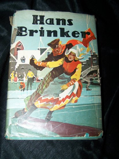 Vintage HANS BRINKER: or the Silver Skates by Mary Mapes Dodge Book