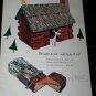 Vintage 1953 MILKY WAY Candy Bar CHRISTMAS Print Ad