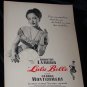 Vintage 1948 LULU BELLE Dorothy Lamour Movie Print Ad