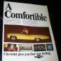Vintage 1967 CHEVROLET IMPALA SS CONVERTIBLE Print Ad