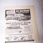 Vintage 1962 ATLAS HO Motoring Racing Car Toy Print Ad