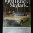 Vintage 1969 BUICK SKYLARK Great Outdoors Camp Print Ad