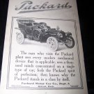 Vintage 1906 PACKARD Motor Car Automobile Print Ad