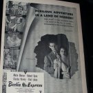Vintage 1948 BERLIN EXPRESS Merle Oberon Movie Print Ad