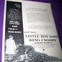 Vintage LITTLE BOY LOST Bing Crosby Movie Print Ad
