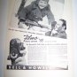 Vintage 1937 BELL & HOWELL FILMO Movie Camera Print Ad