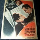 Vintage 1946 MR ACE George Raft Color Movie Print Ad