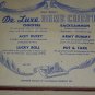 Vintage 1941 De Luxe GAME CHEST Army Rummy Transogram