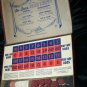 Vintage 1941 De Luxe GAME CHEST Army Rummy Transogram