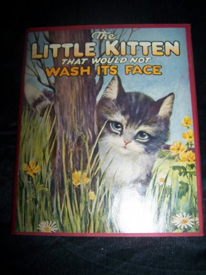 LITTLE KITTEN THAT WOULD NOT WASH ITS FACE Edna Deihl