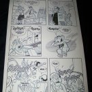 50s Original Comic Book Art ZIPPY CHIMP 1 p13 Faucette
