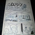 1950s Original Comic Book Art ZIPPY CHIMP 1 p26 Faucette