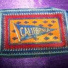 Antique TOBACCO Felt Rug/Carpet CALIFORNIA Premium