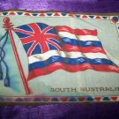 Antique TOBACCO Felt 11" SOUTH AUSTRALIA FLAG Premium