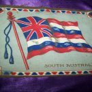 Antique TOBACCO Felt 11" SOUTH AUSTRALIA FLAG Premium