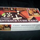 Vintage SCRABBLE SENTENECE CUBE GAME Selchow & Righter