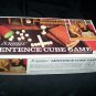 Vintage SCRABBLE SENTENECE CUBE GAME Selchow & Righter