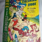 Vintage 1950s POST CEREAL Bears Coloring Book Premium
