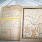 Vintage 1950s POST CEREAL Bears Coloring Book Premium