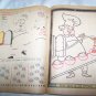 Vintage 1950s POST CEREAL Bears Coloring Book Premium