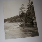 Vintage 1940s St. Lawrence River Shore Photograph Photo
