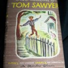 Vintage Adventures of TOM SAWYER Mark Twain HC/DJ Book