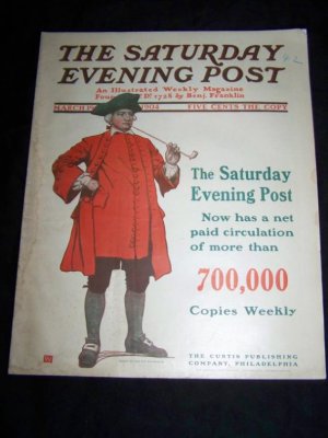 Antique SATURDAY EVENING POST Magazine~Joel Chandler Harris~March 1904