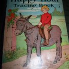 Antique HAPPY HOUR TRACING BOOK Children's M A Donohue