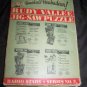 Vintage 1930s RUDY VALLEE Jigsaw Puzzle~Radio Series~Box