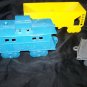 Vintage 60s Jumbo Vinyl Plastic Toy Train Railroad Lot