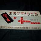 Vintage 1953 KEYWORD Cross Word Scrabble Game Complete