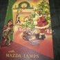 Vintage 1936 Christmas String Lights NOMA Box Lot Works