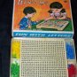 Vintage 1970 LEARN TO SPELL Peg Board~ABC Letters Toy
