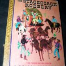 Vintage 1949 STAGECOACH ROBBERY Joe Crush Golden Story Book