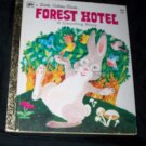 Vintage 1977 FOREST HOTEL Counting Story Little Golden Book Barbara Steinchrohn Davis Benvenuti