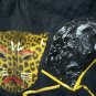 Vintage 1940s-1950s Cloth Halloween Costume TIGER Mask