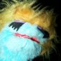 Vintage 1970s Animal Toys Plus BLUE Grouch Hand Puppet