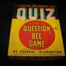 Vintage 1939 QUIZ Question Answer Bee Game Whitman 3933